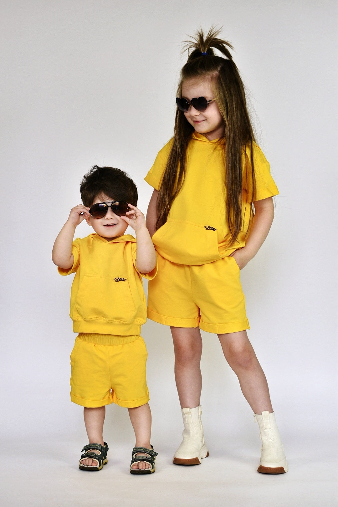 Kids Hoodie and Shorts Set