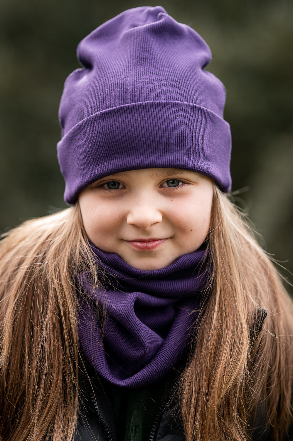 Handmade SPRING Cotton Hat with Scarf