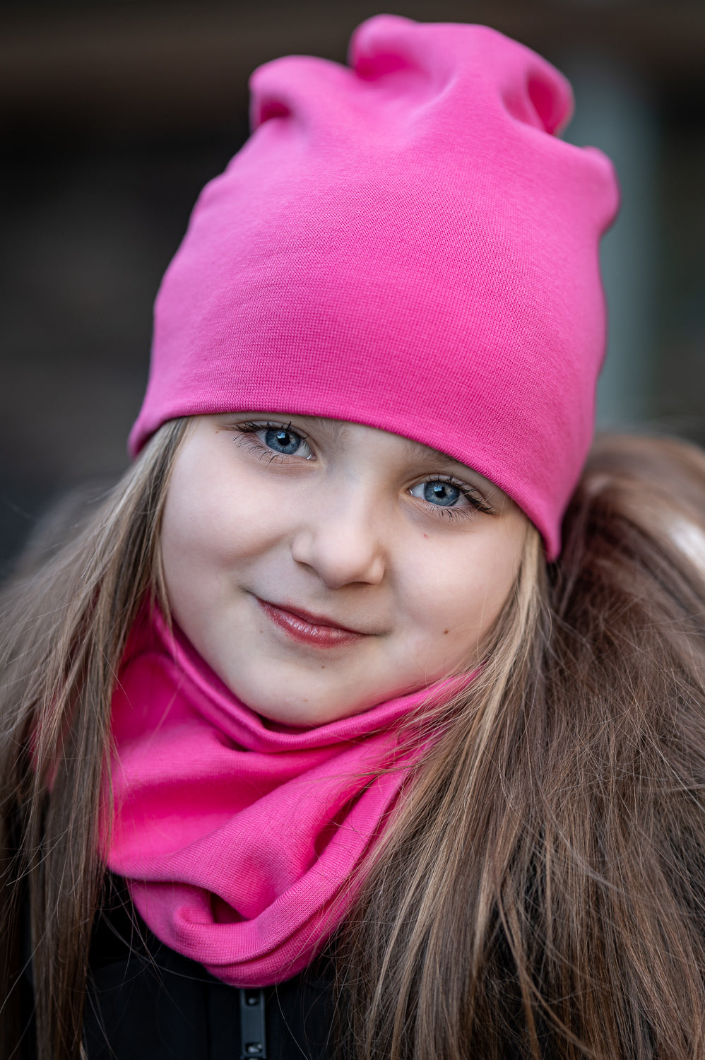 Handmade Spring Hat and Snood Set