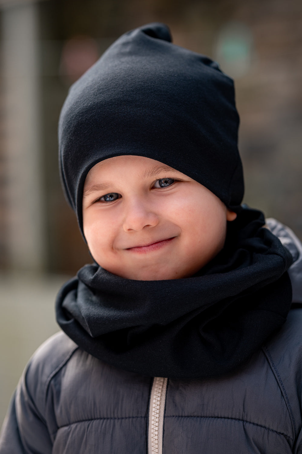 Handmade Spring Hat and Snood Set