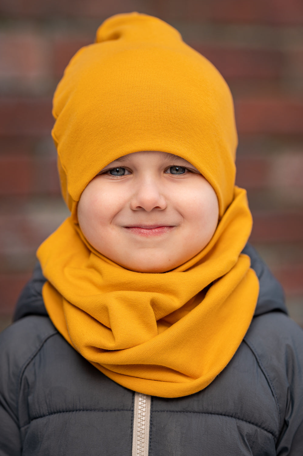 Handmade Spring Hat and Snood Set