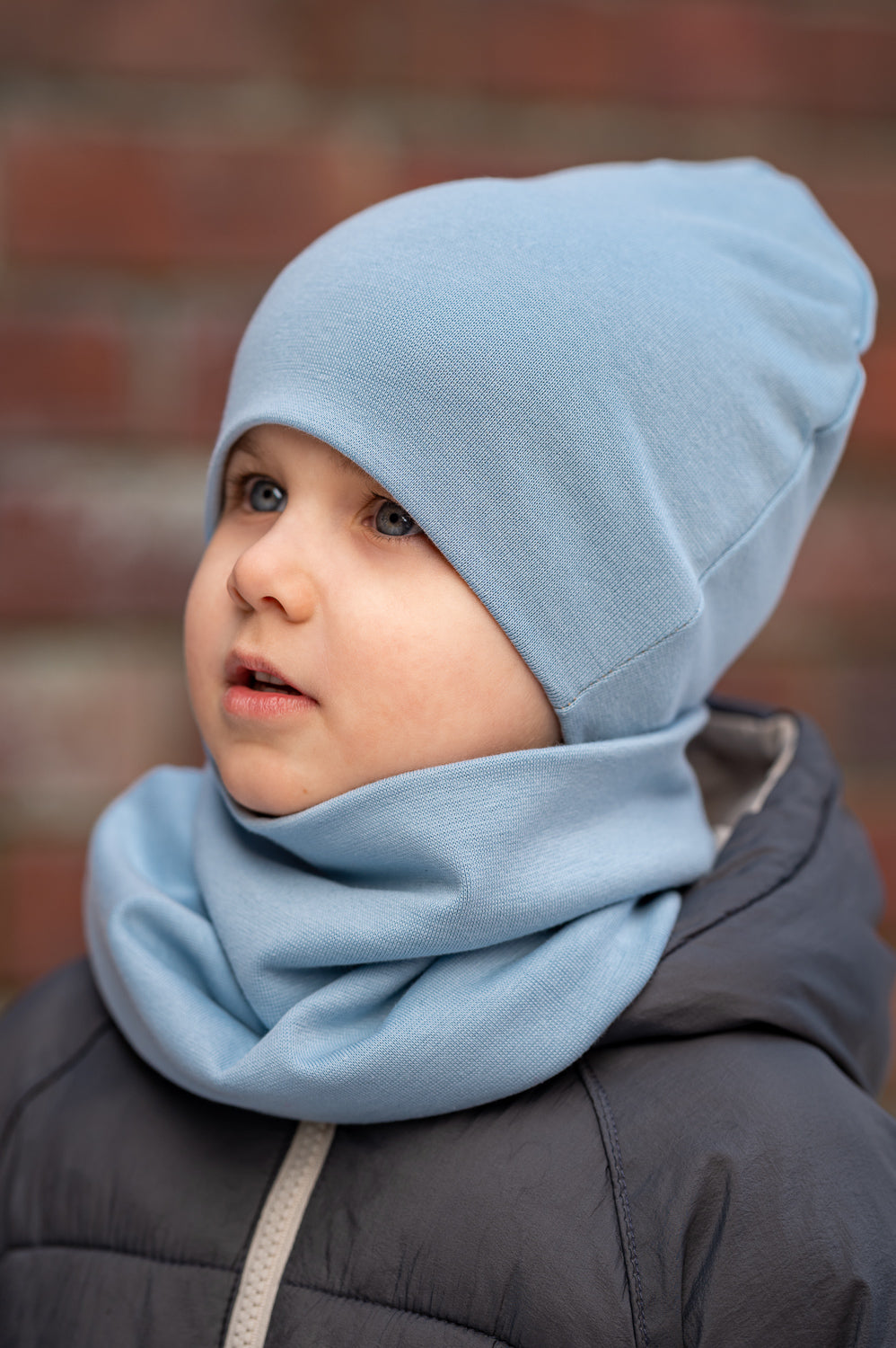 Handmade Spring Hat and Snood Set