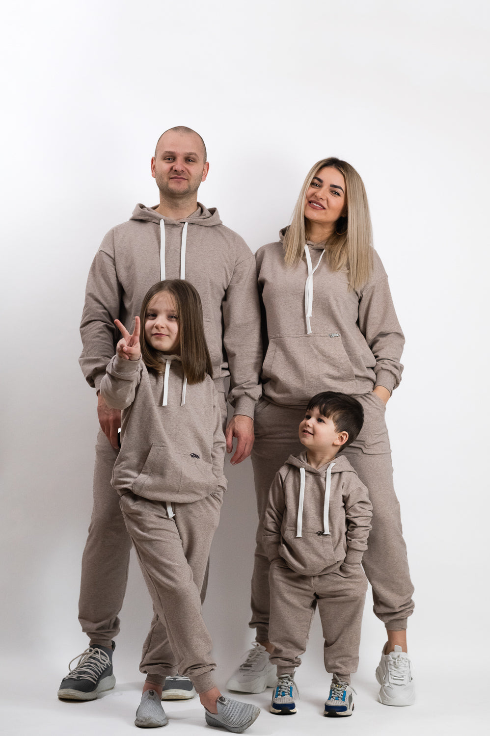 Family Matching Hoodie and Joggers Set